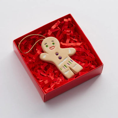 Gingerbread Man Christmas Tree Ornament