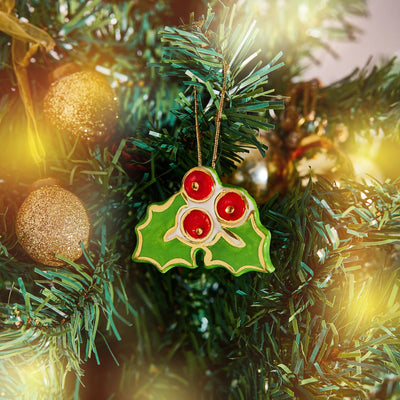 Mistletoe Christmas Tree Ornament