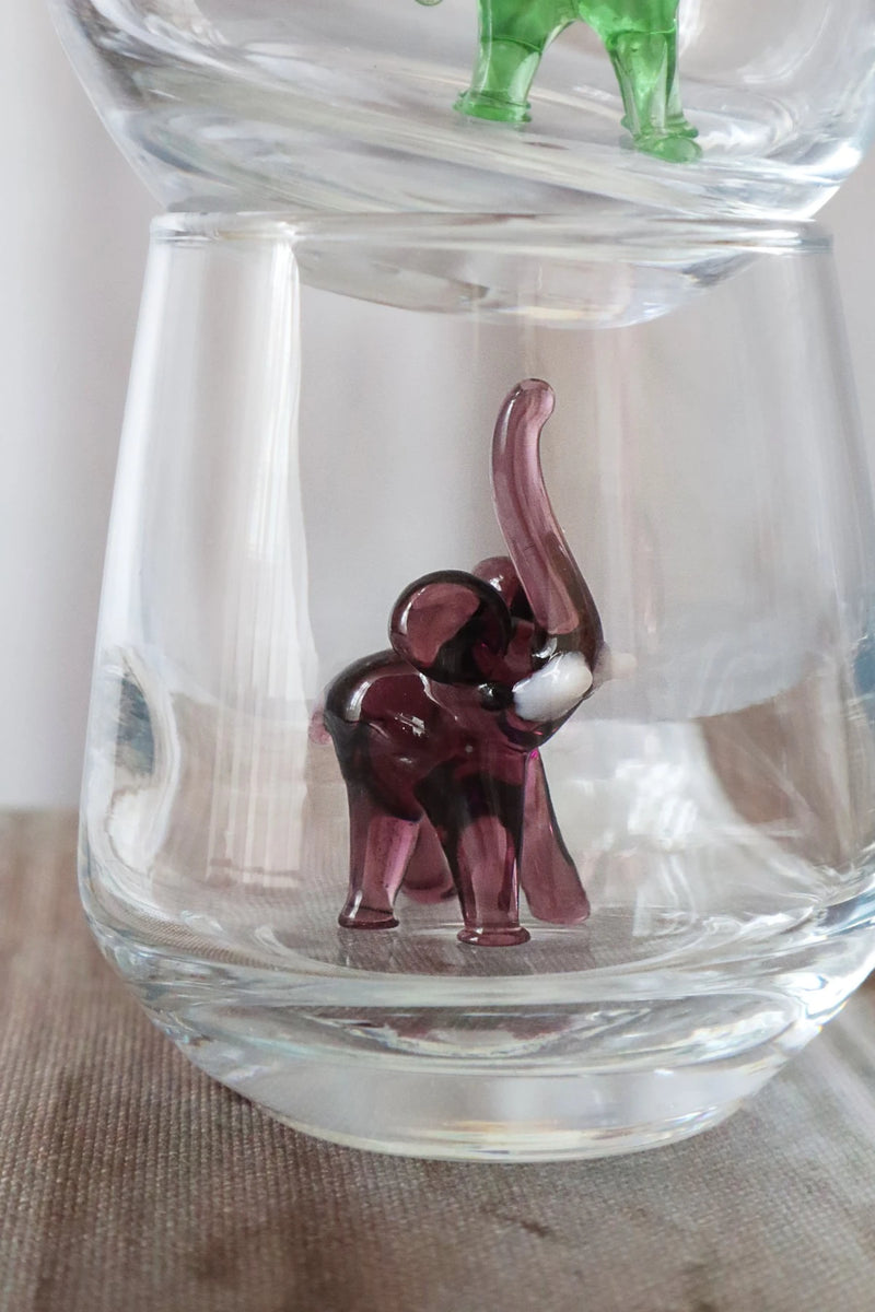 Elephant Figure Chubby Coffee Side Cup