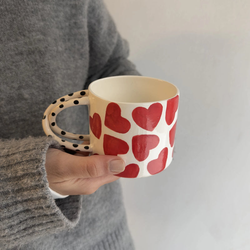 Multi Heart Mug