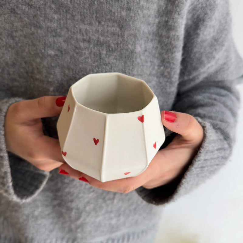 Red Heart Lowell Coffee Cup