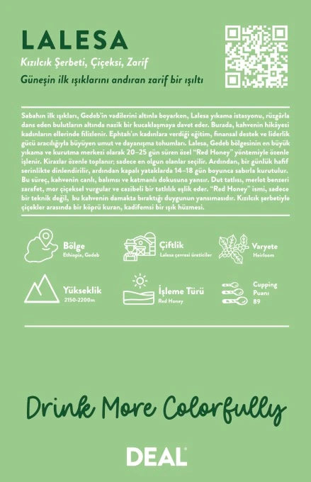 Lalesa Etiyopya Çekirdek Kahve