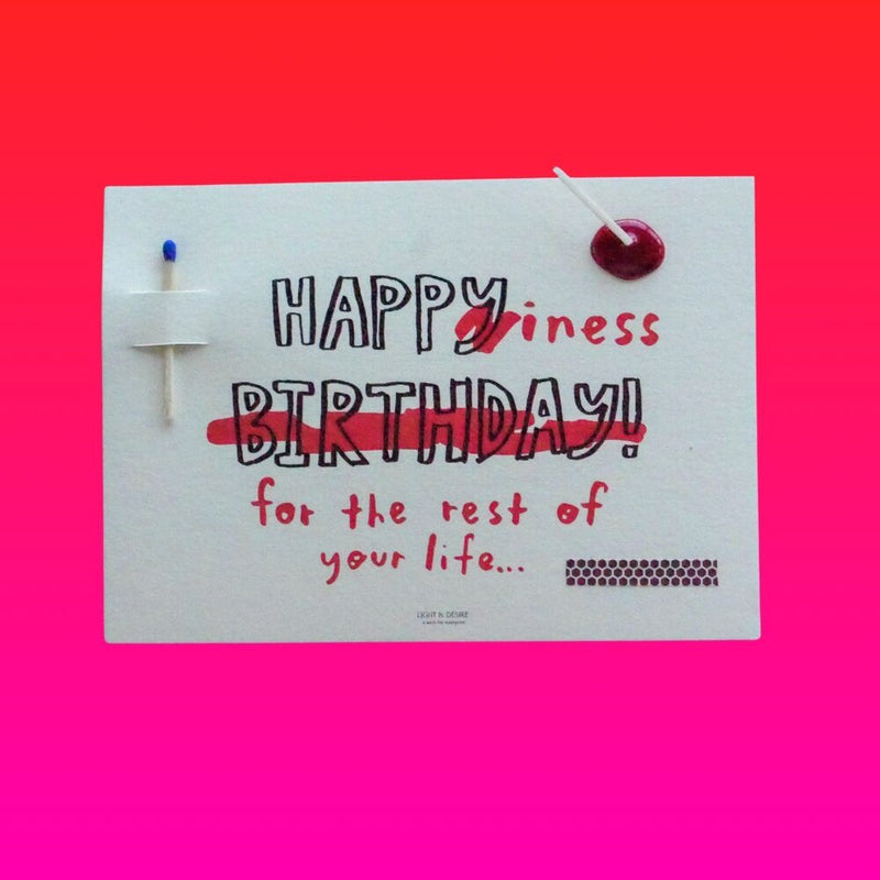 “Happiness for the…” Wish Card