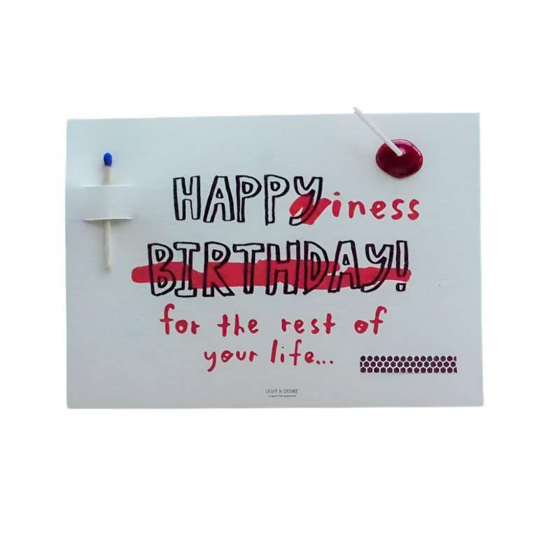 “Happiness for the…” Wish Card