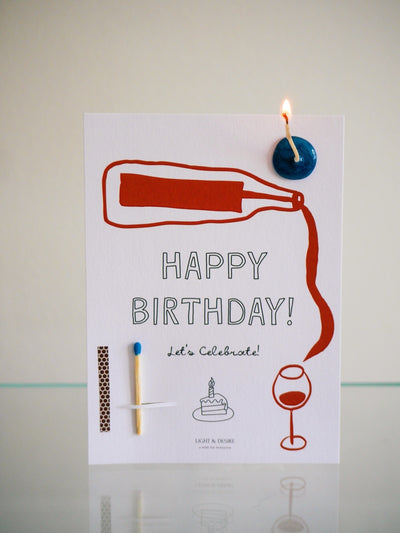 "Happy Birthday" Dilek Kartı
