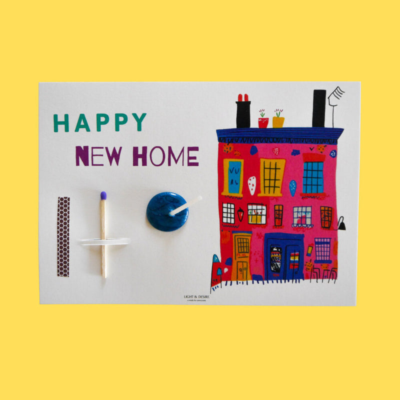 “Happy new home” Dilek Kartı