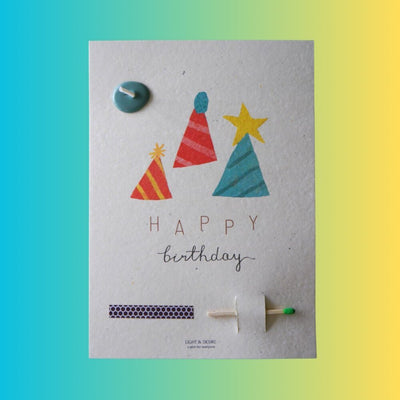 “Happy Birthday” Wish Card