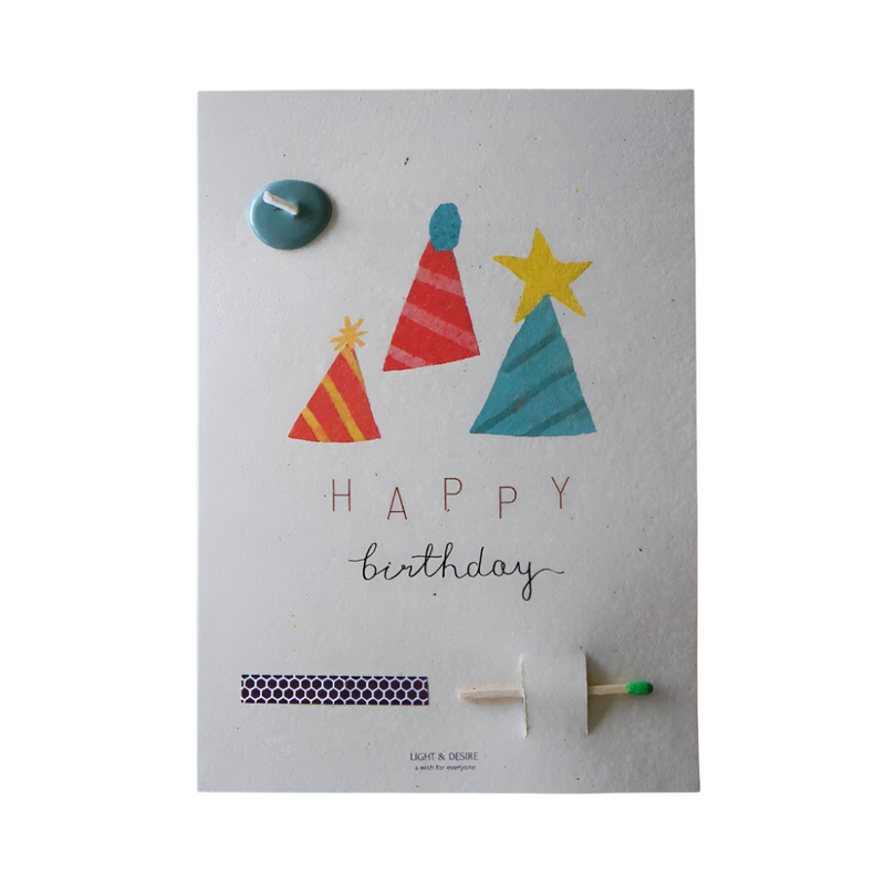 “Happy Birthday” Wish Card