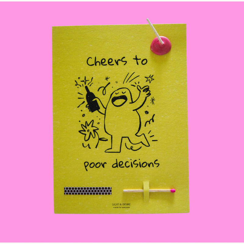 “Cheers To…” Wish Card