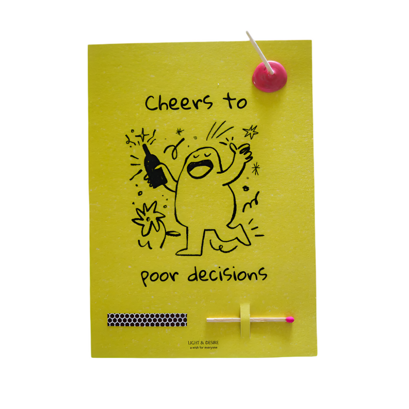 “Cheers To…” Wish Card