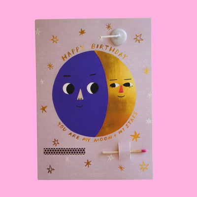 “You are my moon…” Wish Card