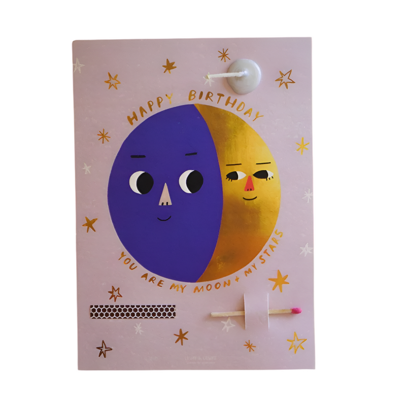 “You are my moon…” Wish Card