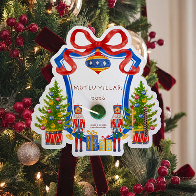 "Mutlu Yıllar 2026" Dilek Kartı