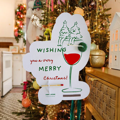 “Wishing you a very merry christmas” Dilek Kartı