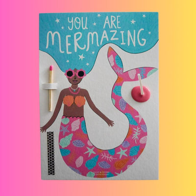 “You Are Mermazing” Dilek Kartı