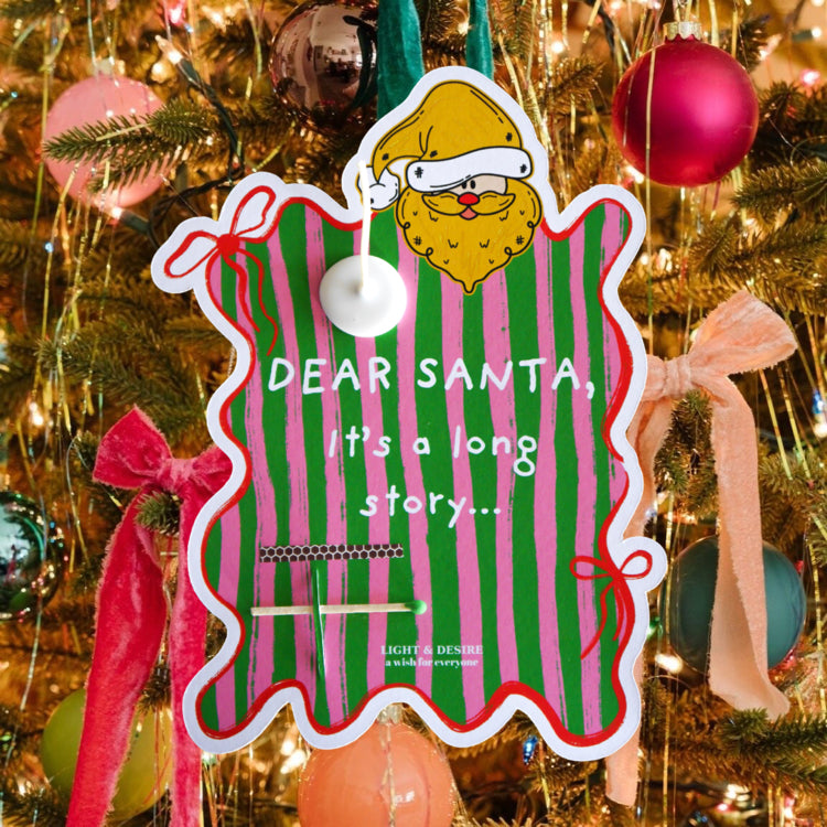 "Dear Santa" Dilek Kartı