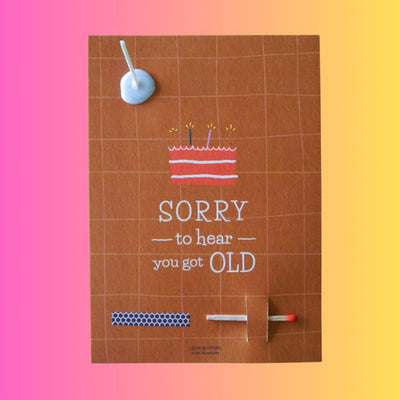 “Sorry To Hear…” Wish Card