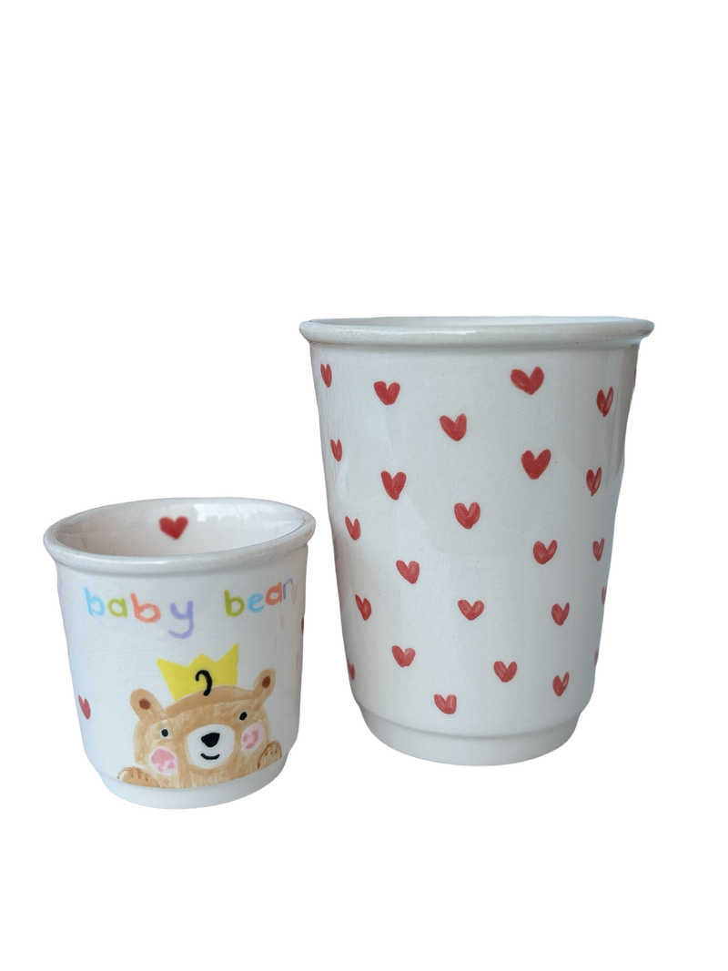 Mama & Baby Bear Cup Set