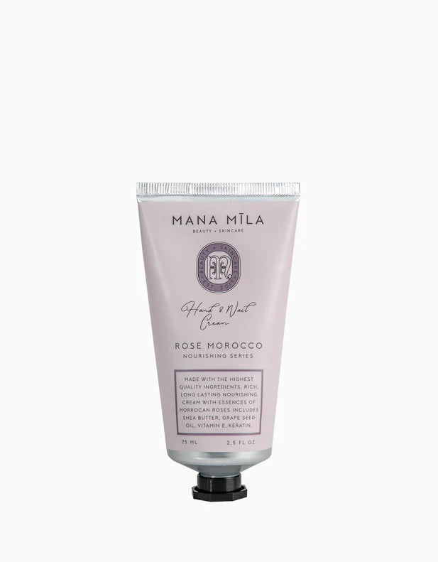 Hand and Nail Care Cream – Rose & Morocco