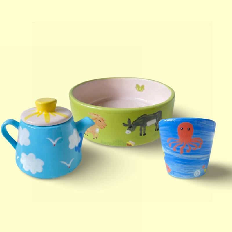 Sky Teapot / Milk Jug