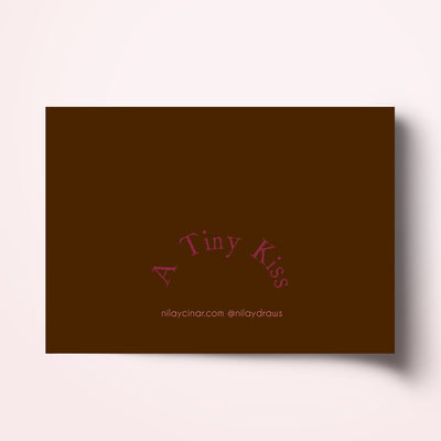 Card Printing | 'A Tiny Kiss'