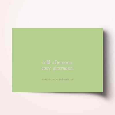 Card Printing | 'Cold and Cozy'