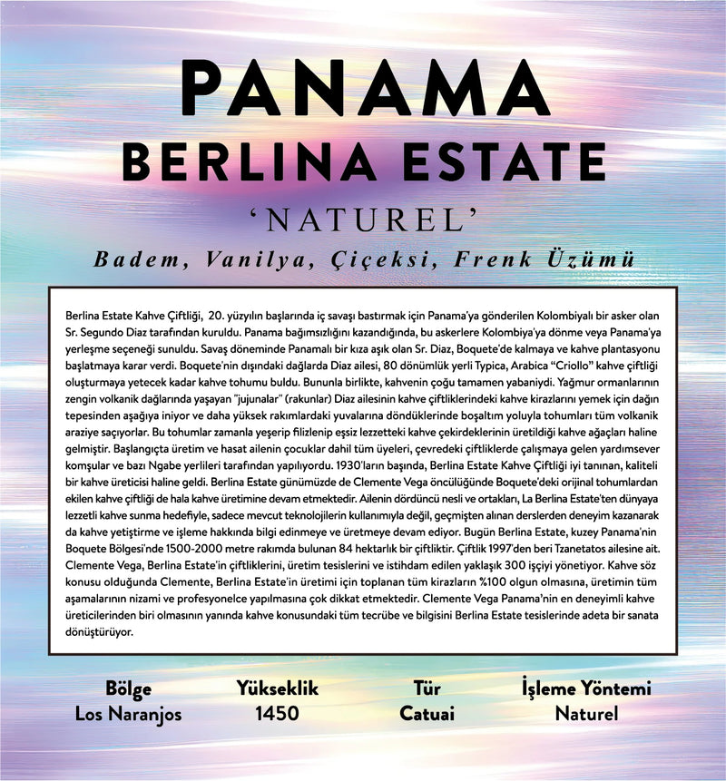 Panama Berlina Estate Coffee