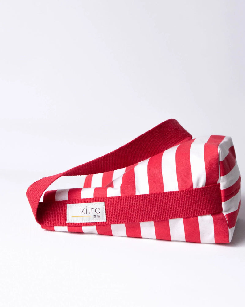 Red Striped Bag