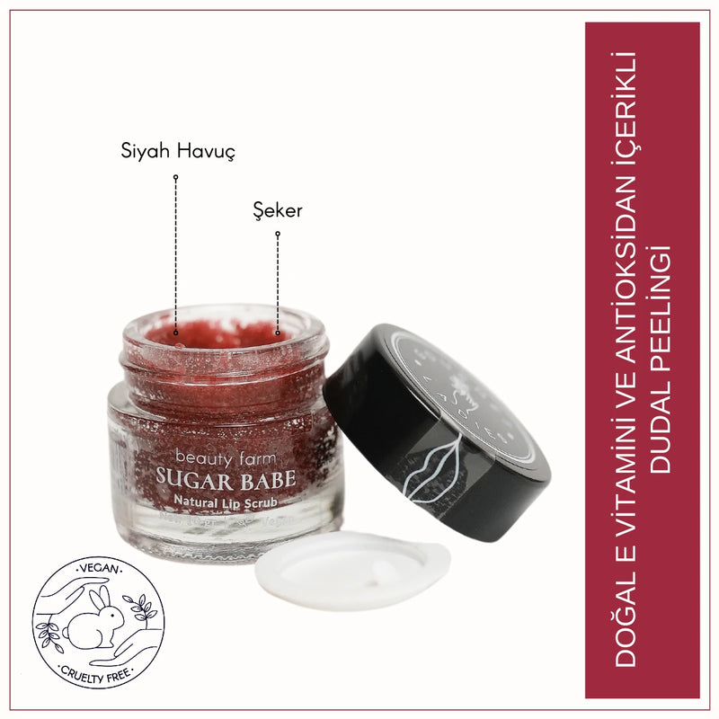 Sugar Babe Doğal Dudak Peelingi