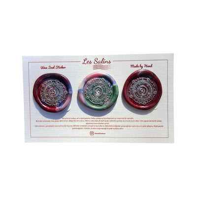 Wax Seal Sticker - Colorful