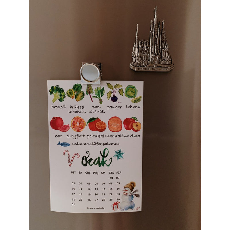 Fruits and Vegetable Calendar 2024