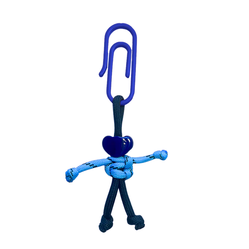 Heart Keychain with Clip