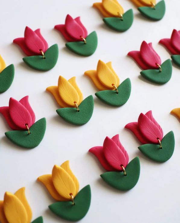 Tulips Earring