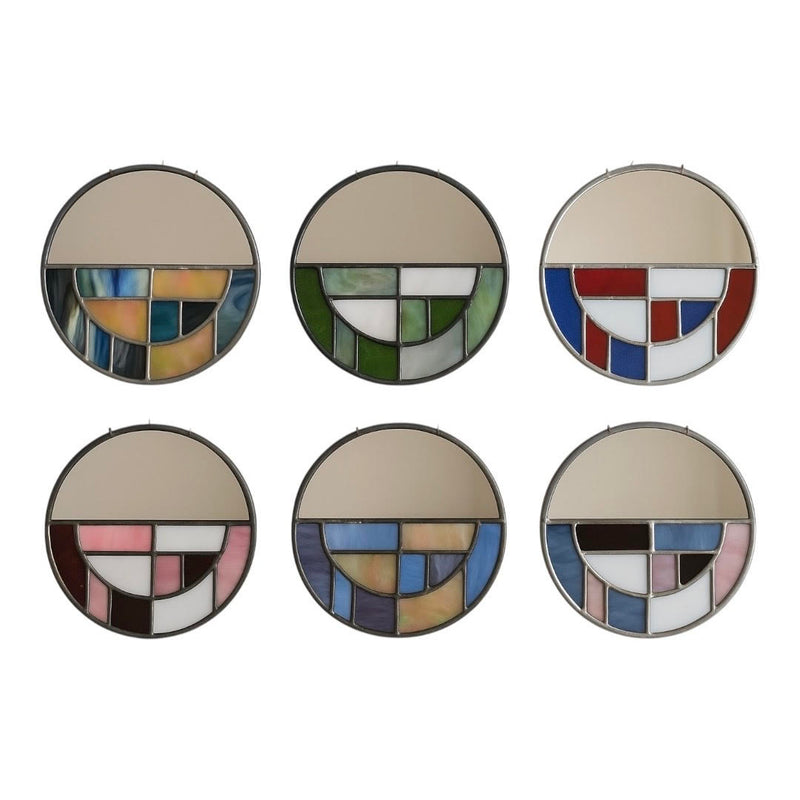 Mini Stained Glass Mirror Series