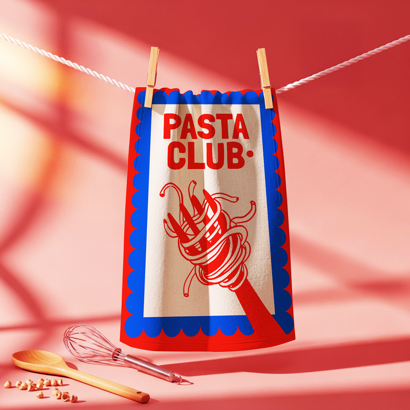 Pasta Club Mutfak Havlusu