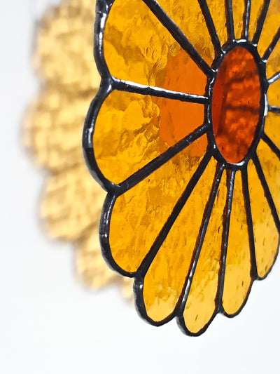 Daisy Stained Glass