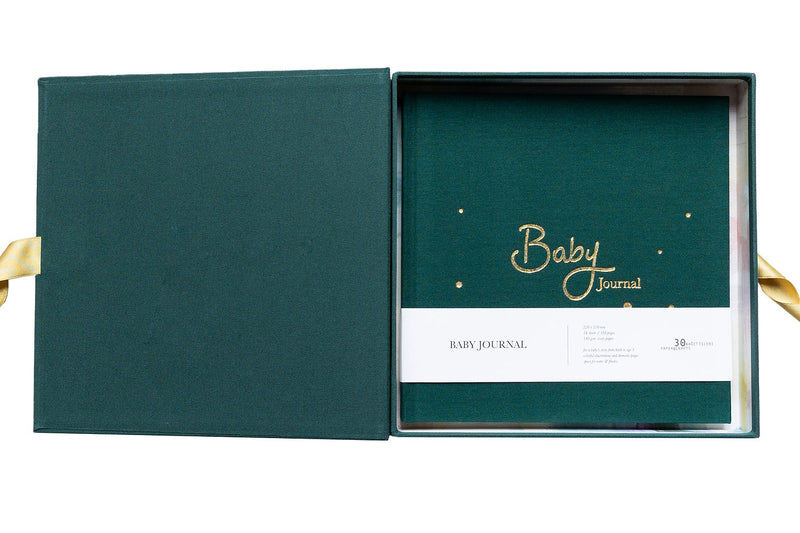 Baby Journal Dark Green