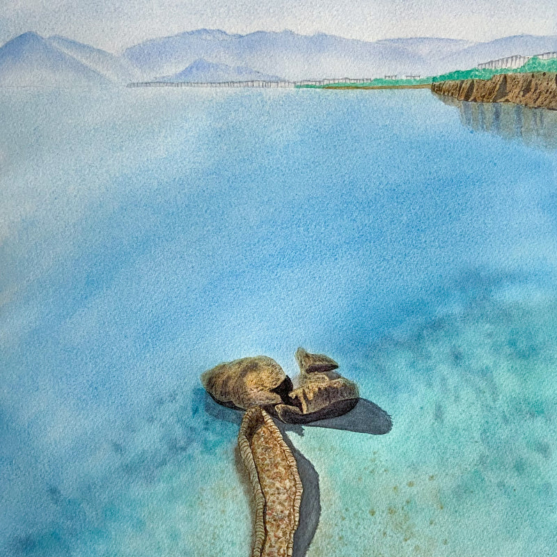 Mediterranean Watercolor Art Print - 2
