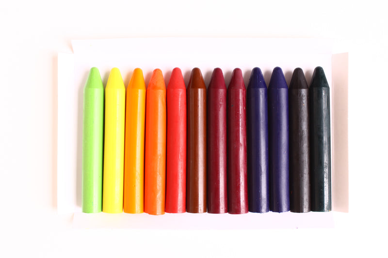Hard Wax Pencil Crayon Set