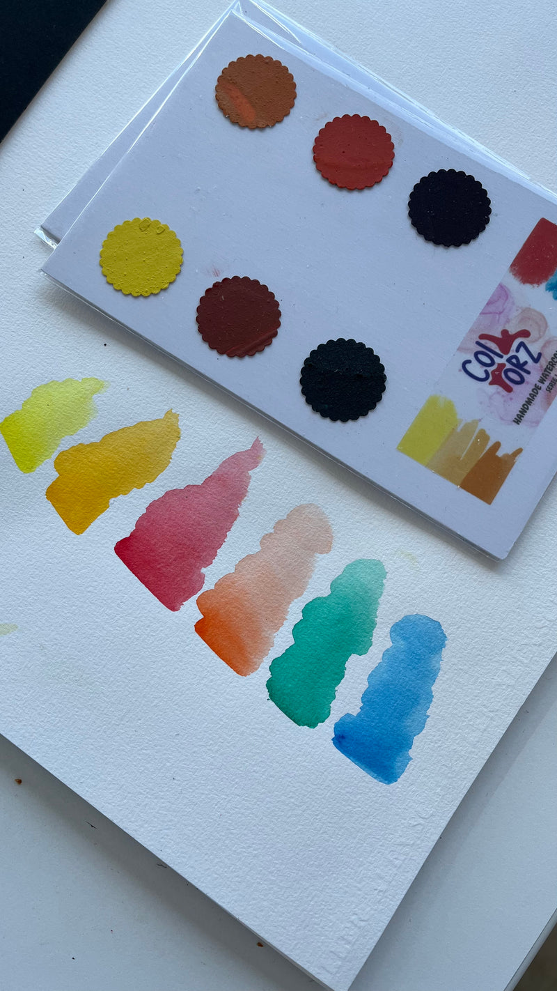 Vibrant Colors Watercolor Trial Set