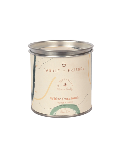 No.4 White Patchouli Tin Candle