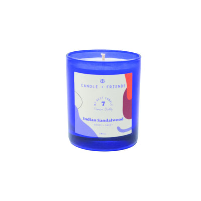 Indian Sandalwood Glass Candle Special Edition