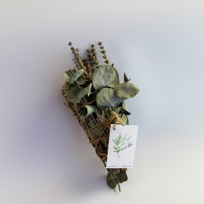Refreshing & Cleansing Eucalyptus-Lavender & White Sage Incense