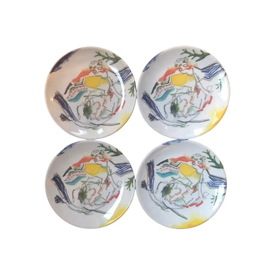 Women Melamin Tabak 4'lü Set