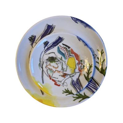 Women Melamin Tabak 4'lü Set