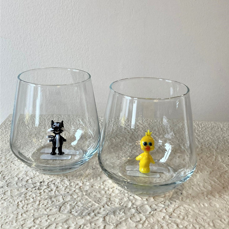Tweety Glass Water Cup