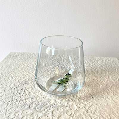 Dinosaur Glass Water Cup