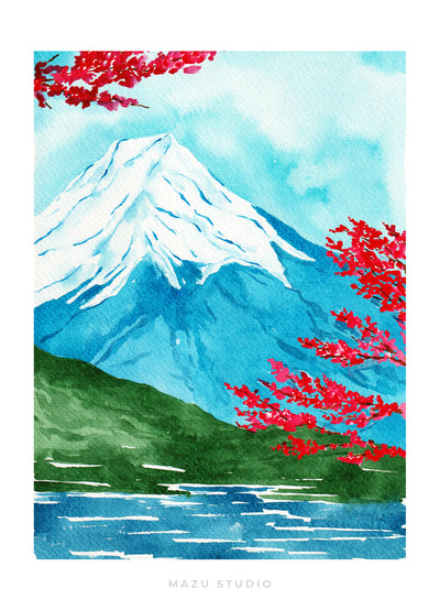 Fuji Art Print