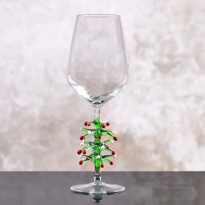 Christmas Pine Tree Goblet